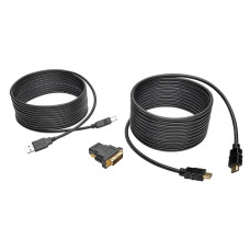 Tripp Lite P782-015-DH HDMI/DVI/USB KVM Cable Kit, 15 ft. (4.57 m)