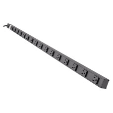 Tripp Lite PS4816B surge protector Black 16 AC outlet(s) 120 V 4.57 m