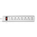 V7 SA0712W-9N6 surge protector White 7 AC outlet(s) 3.6 m