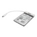 Tripp Lite U438-06N-G1-W USB 3.1 Gen 1 (5 Gbps) USB-C to SATA III Adapter Cable with UASP, 2.5 in. SATA Hard Drives, Thunderbolt 3 Compatible, White