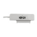 Tripp Lite U438-06N-G1-W USB 3.1 Gen 1 (5 Gbps) USB-C to SATA III Adapter Cable with UASP, 2.5 in. SATA Hard Drives, Thunderbolt 3 Compatible, White