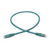 Tripp Lite N200-002-GN Cat6 Gigabit Molded (UTP) Ethernet Cable (RJ45 M/M), PoE, Green, 2 ft. (0.61 m)