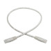 Tripp Lite N200-002-WH Cat6 Gigabit Molded (UTP) Ethernet Cable (RJ45 M/M), PoE, White, 2 ft. (0.61 m)