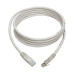 Tripp Lite N200-007-WH Cat6 Gigabit Molded (UTP) Ethernet Cable (RJ45 M/M), PoE, White, 7 ft. (2.13 m)