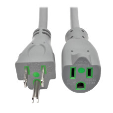 Tripp Lite P022-015-GY-HG power cable Grey 4.5 m NEMA 5-15P NEMA 5-15R