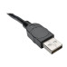 Tripp Lite U209-006-2 2-Port USB to DB9 Serial FTDI Adapter Cable with COM Retention (M/M), 6 ft. (1.83 m)