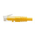 Tripp Lite N200-003-YW Cat6 Gigabit Molded (UTP) Ethernet Cable (RJ45 M/M), PoE, Yellow, 3 ft. (0.91 m)