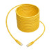 Tripp Lite N200-025-YW Cat6 Gigabit Molded (UTP) Ethernet Cable (RJ45 M/M), PoE, Yellow, 25 ft. (7.62 m)