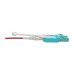 Tripp Lite N821-05M-MG-T 10G Duplex Multimode 50/125 OM4 LSZH Fiber Optic Cable (LC/LC), Push/Pull Tabs, Magenta, 5 m