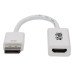 Tripp Lite P136-06N-H2V2 DisplayPort to HDMI Active Adapter Video Converter (M/F), 4K 60 Hz, DP 1.2, HDCP 2.2, 6 in.