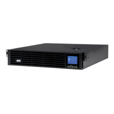 Tripp Lite SUINT1000LCD2U SmartOnline 208/230V 1000VA 900W Double-Conversion UPS - 6 Outlets, Extended Run, Card Slot, LCD, USB, DB9, 2U