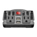 Tripp Lite 375W PowerVerter Ultra-Compact Car Inverter with 2 AC Outlets, 2 USB Charging Ports and Battery Cables