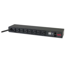 APC AP7801B power distribution unit (PDU) 8 AC outlet(s) 1U Black
