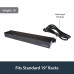 StarTech.com 1U 19 inch 8 Port Rack Mount PDU - IEC C13 Socket Rackmount Power Supply/Strip - Horizontal Server Rack Mountable PDU /Data Center Power Distribution Unit 16A 240V