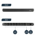StarTech.com 1U 19 inch 8 Port Rack Mount PDU - IEC C13 Socket Rackmount Power Supply/Strip - Horizontal Server Rack Mountable PDU /Data Center Power Distribution Unit 16A 240V
