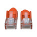 Tripp Lite N001-005-OR Cat5e 350 MHz Snagless Molded (UTP) Ethernet Cable (RJ45 M/M), PoE - Orange, 5 ft. (1.52 m)