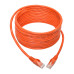 Tripp Lite N201-015-OR Cat6 Gigabit Snagless Molded (UTP) Ethernet Cable (RJ45 M/M), PoE, Orange, 15 ft. (4.57 m)