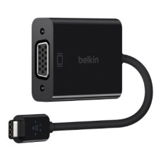 Belkin USB-C/VGA USB graphics adapter Black