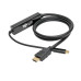 Tripp Lite U444-003-H USB-C to HDMI Active Adapter Cable (M/M), 4K, Black, 3 ft. (0.9 m)