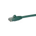 StarTech.com 150ft CAT6 Ethernet Cable - Green CAT 6 Gigabit Ethernet Wire -650MHz 100W PoE RJ45 UTP Network/Patch Cord Snagless w/Strain Relief Fluke Tested/Wiring is UL Certified/TIA