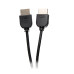 C2G 3ft (0.9m) Plus Series Slim Flexible HDMI™ Cable with Low Profile Connectors (3-pk) - 4K 60Hz