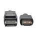 Tripp Lite P582-006-HD-V2A DisplayPort 1.2 to HDMI Active Adapter Cable (M/M), 4K 60 Hz, Gripping HDMI Plug, HDCP 2.2, 6 ft. (1.8 m)