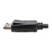 Tripp Lite P582-015-HD-V2A DisplayPort 1.2 to HDMI Active Adapter Cable (M/M), 4K 60 Hz, Gripping HDMI Plug, HDCP 2.2, 15 ft. (4.6 m)