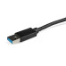 StarTech.com USB 3.0 to Dual HDMI Adapter - 1x 4K 30Hz & 1x 1080p - External Video & Graphics Card - USB Type-A to HDMI Dual Monitor Display Adapter - Supports Windows Only - Black
