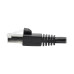 Tripp Lite N262-020-BK Cat6a 10G Snagless Shielded STP Ethernet Cable (RJ45 M/M), PoE, Black, 20 ft. (6.09 m)