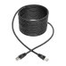 Tripp Lite N262-020-BK Cat6a 10G Snagless Shielded STP Ethernet Cable (RJ45 M/M), PoE, Black, 20 ft. (6.09 m)