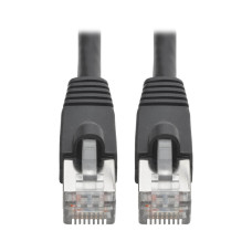 Tripp Lite N262-020-BK Cat6a 10G Snagless Shielded STP Ethernet Cable (RJ45 M/M), PoE, Black, 20 ft. (6.09 m)