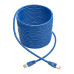 Tripp Lite N262-025-BL Cat6a 10G Snagless Shielded STP Ethernet Cable (RJ45 M/M), PoE, Blue, 25 ft. (7.62 m)