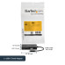 StarTech.com USB-C Multiport Video Adapter - 3-in-1 - 4K 30Hz - Black