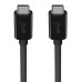 Belkin F2CU052BT1M-BLK USB cable 1 m USB 3.2 Gen 1 (3.1 Gen 1) USB C Black