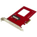 StarTech.com U.2 to PCIe Adapter for 2.5