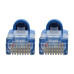 Tripp Lite N261-S04-BL Cat6a 10G Snagless Molded Slim UTP Ethernet Cable (RJ45 M/M), Blue, 4 ft. (1.22 m)