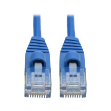 Tripp Lite N261-S05-BL Cat6a 10G Snagless Molded Slim UTP Ethernet Cable (RJ45 M/M), Blue, 5 ft. (1.52 m)