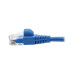 Tripp Lite N261-S05-BL Cat6a 10G Snagless Molded Slim UTP Ethernet Cable (RJ45 M/M), Blue, 5 ft. (1.52 m)