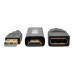 Tripp Lite P130-06N-DP-V2 4K HDMI to DisplayPort Active Adapter Video Converter with USB Power, HDMI to DisplayPort (M/F), 4K 30Hz, 6-in. (15.24 cm)