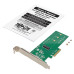 Tripp Lite PCE-1M2-PX4 M.2 NGFF PCIe SSD (M-Key) PCI Express (x4) Card