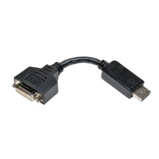 Tripp Lite P134-000-50BK DisplayPort to DVI Cable Adapter, Converter for DP-M to DVI-I-F, 6-in. (15.24 cm), 50 Pack
