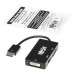 Tripp Lite P136-06N-HDV4K6 DisplayPort to VGA/DVI/HDMI All-in-One Converter Adapter - 4K 60 Hz HDMI, DP 1.2