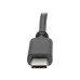 Tripp Lite U444-06N-HD4K6B USB-C to HDMI Adapter (M/F) - 4K 60 Hz, HDCP 2.2, Black