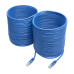 Tripp Lite N002-075-BL Cat5e 350 MHz Molded (UTP) Ethernet Cable (RJ45 M/M), PoE - Blue, 75 ft. (22.86 m)