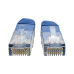 Tripp Lite N002-075-BL Cat5e 350 MHz Molded (UTP) Ethernet Cable (RJ45 M/M), PoE - Blue, 75 ft. (22.86 m)