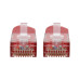 Tripp Lite N200-002-RD Cat6 Gigabit Molded (UTP) Ethernet Cable (RJ45 M/M), PoE, Red, 2 ft. (0.61 m)