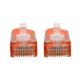 Tripp Lite N200-006-OR Cat6 Gigabit Molded (UTP) Ethernet Cable (RJ45 M/M), PoE, Orange, 6 ft. (1.83 m)