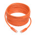 Tripp Lite N200-015-OR Cat6 Gigabit Molded (UTP) Ethernet Cable (RJ45 M/M), PoE, Orange, 15 ft. (4.57 m)