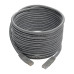 Tripp Lite N200-020-GY Cat6 Gigabit Molded (UTP) Ethernet Cable (RJ45 M/M), PoE, Gray, 20 ft. (6.09 m)