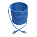 Tripp Lite N001-035-BL Cat5e 350 MHz Snagless Molded (UTP) Ethernet Cable (RJ45 M/M),, PoE - Blue, 35 ft. (10.67 m)